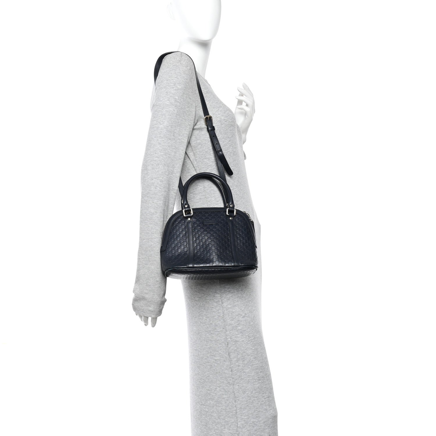 Gucci Microguccissima Mini Dome Bag Blue 2 of 10