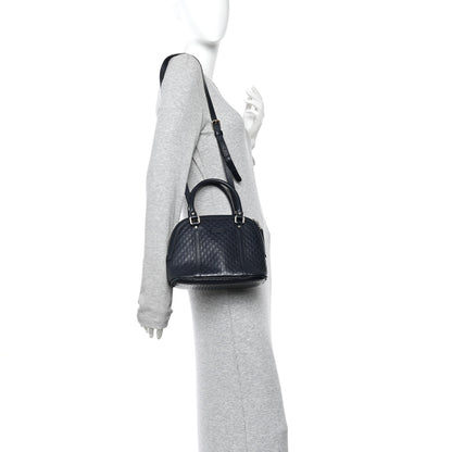 Gucci Microguccissima Mini Dome Bag Blue 2 of 10