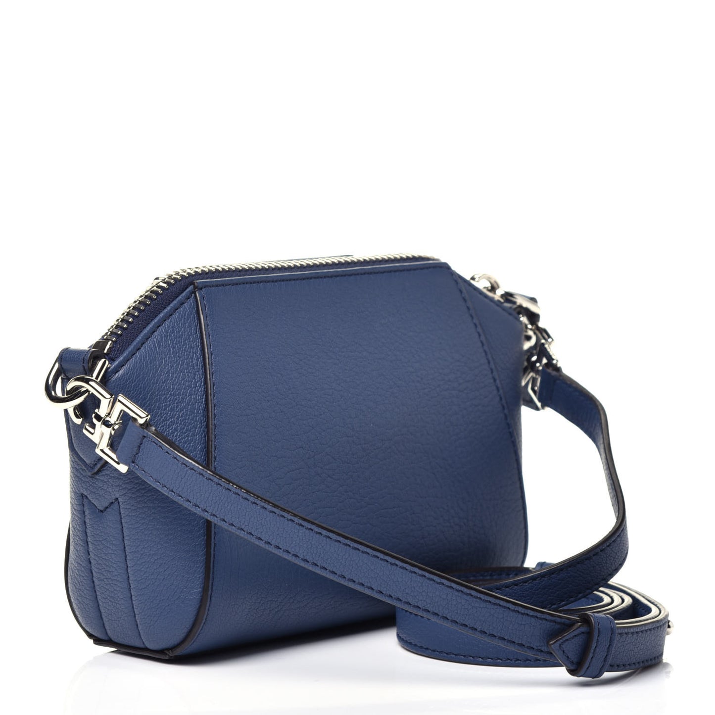 Sugar Goatskin Nano Antigona Midnight Blue