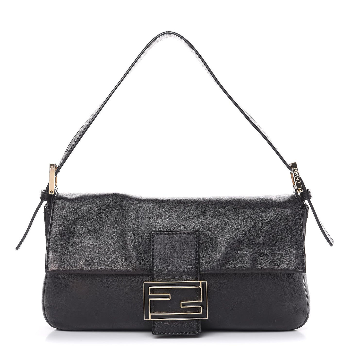 Calfskin Baguette Black
