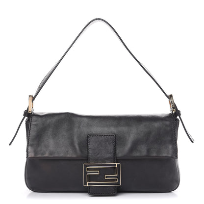 Fendi Calfskin Baguette Black 1 of 14