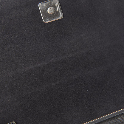Fendi Vitello Elite Mink Fur Studded Karlito Tube Wallet on Chain Black 7 of 10