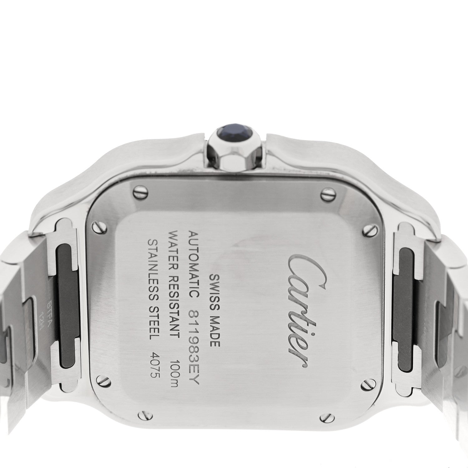 Cartier Stainless Steel 35mm Santos de Cartier Automatic Watch 4 of 5