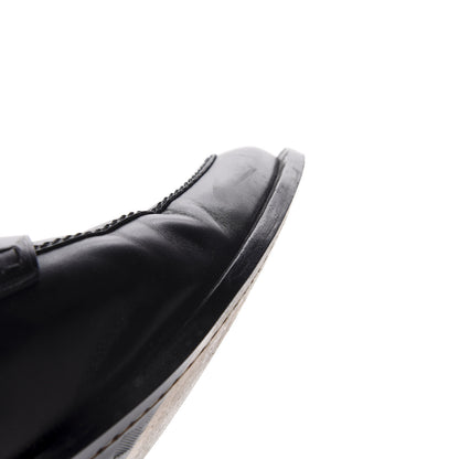 Louis Vuitton Calfskin Mens Loafers 9.5 Black 13 of 14