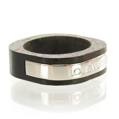 Louis Vuitton Mens Tiger Wood Bois et Metal Ring 9 3 of 4