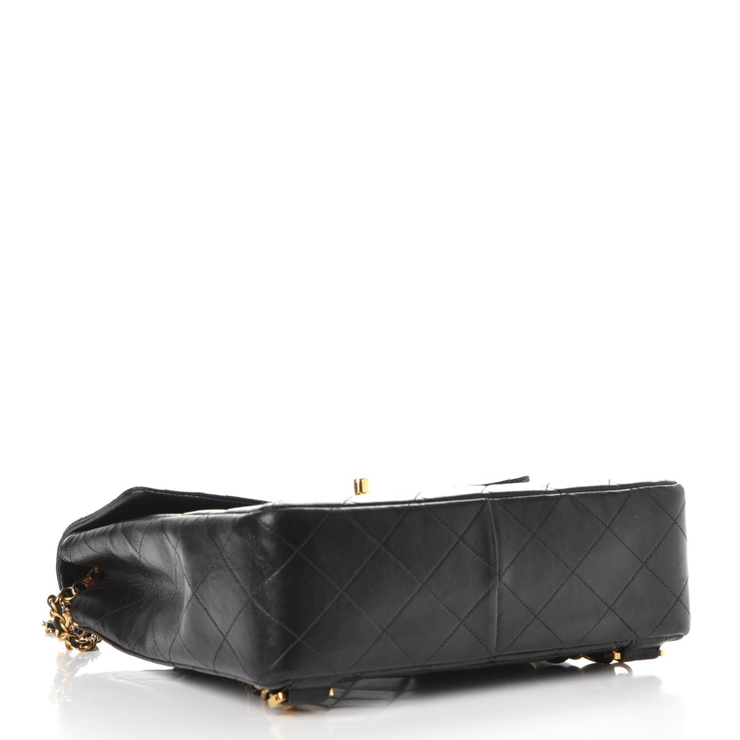 Lambskin Quilted Backpack Black