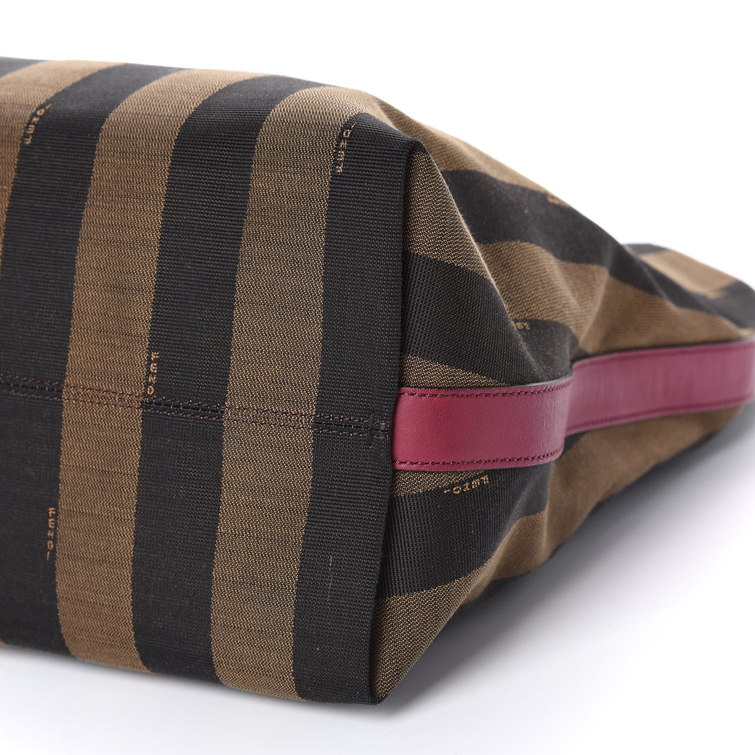 Fendi Pequin Vitello Large Hobo Tobacco Amarena 7 of 12