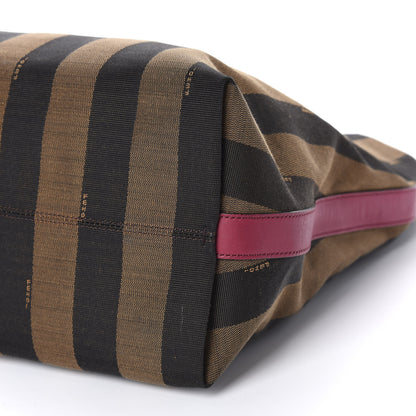 Fendi Pequin Vitello Large Hobo Tobacco Amarena 7 of 12