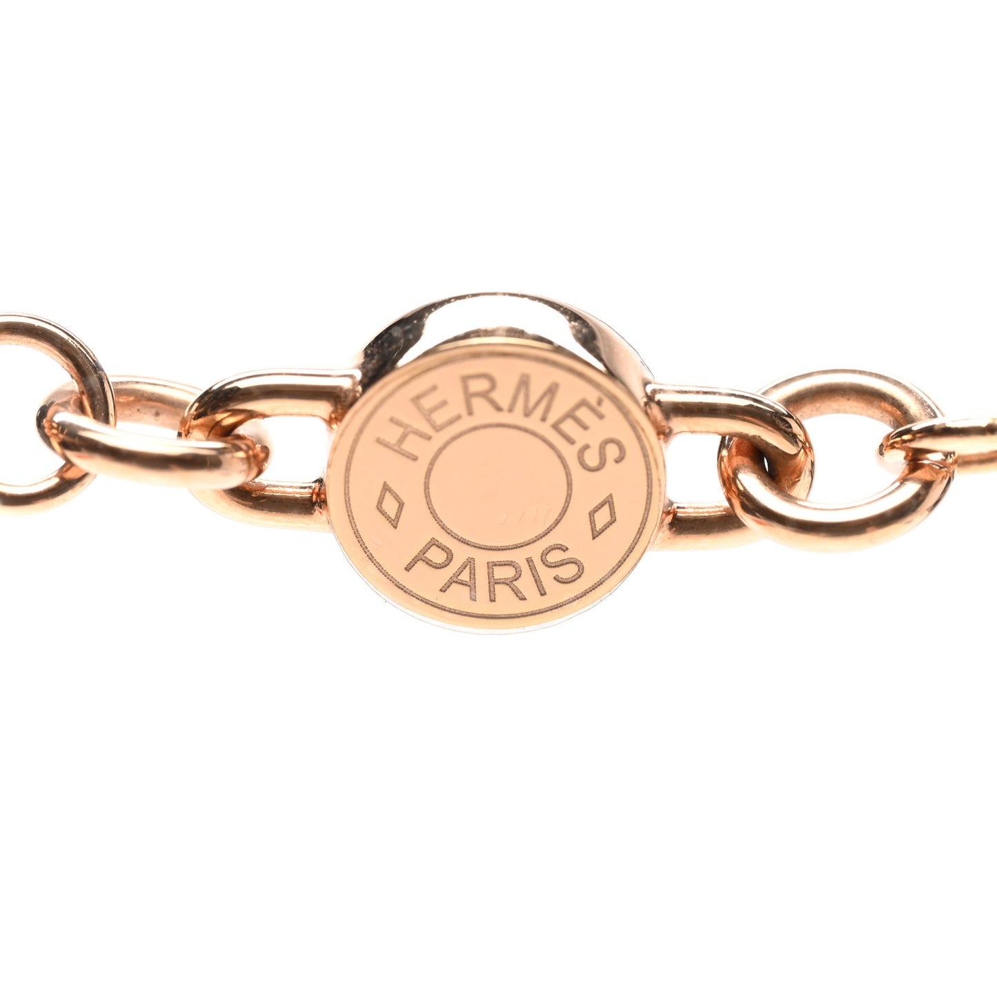 Swift Rose Gold Charniere Pendant Necklace Nata