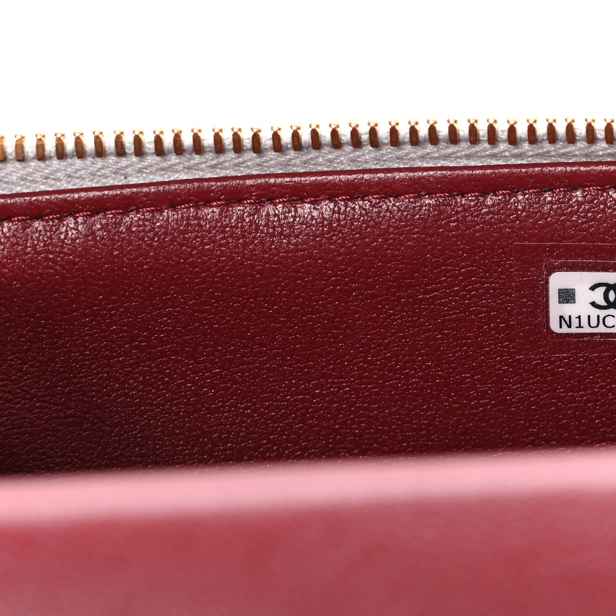 Chanel Metallic Calfskin Quilted Top Handle Slim Vanity With Chain Silver 6 of 10