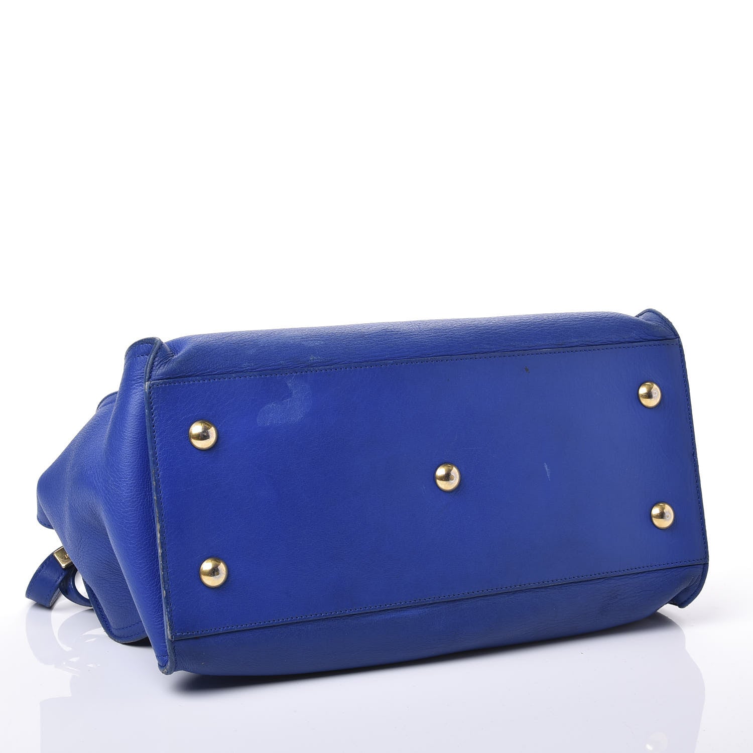 Saint Laurent Calfskin Small Classic Y Cabas Royal Blue 3 of 14