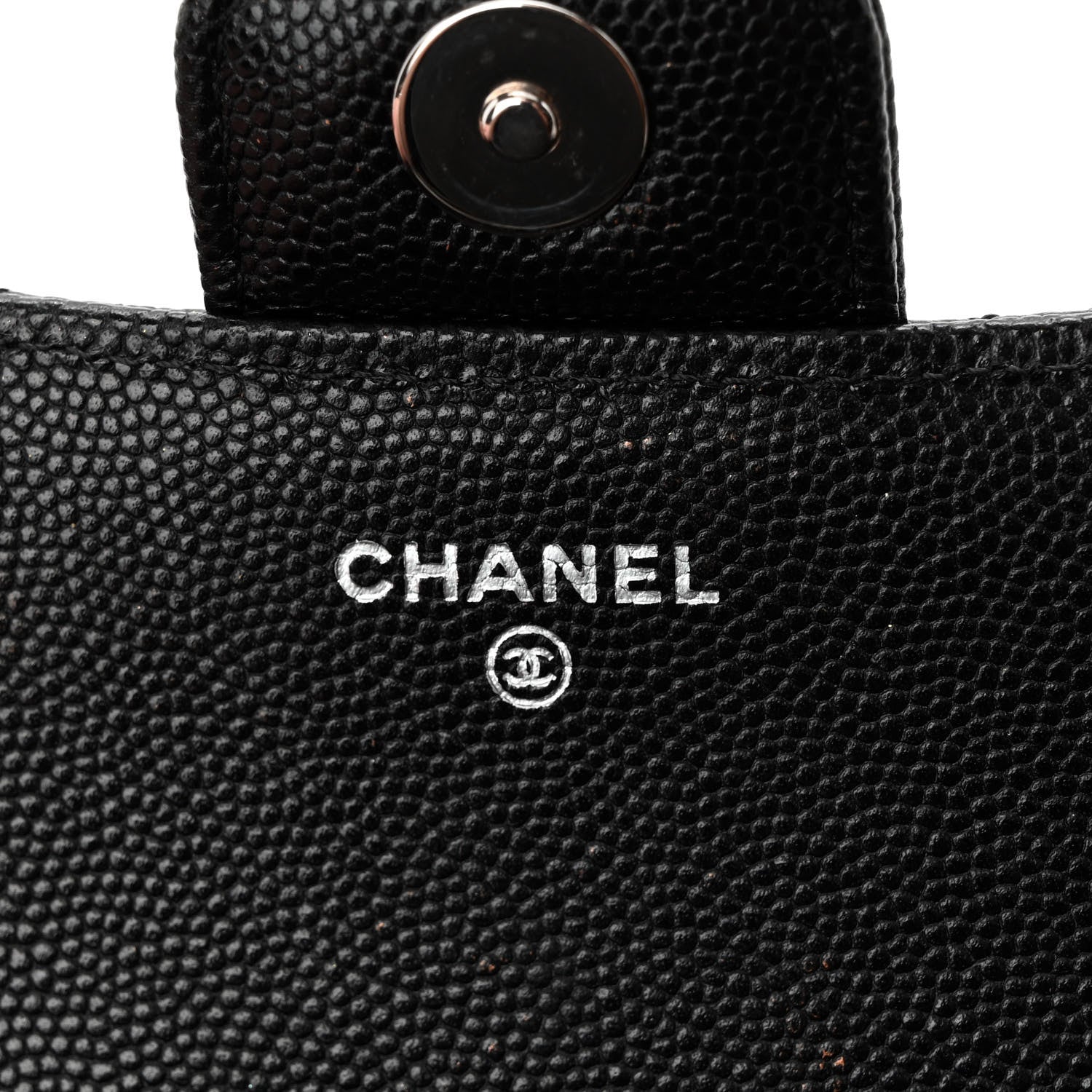 Chanel Caviar Quilted Glasses Case With Chain Black 6 of 12