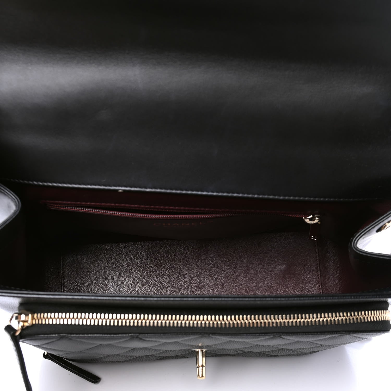 Chanel Caviar Quilted Large Business Affinity Flap Black 4 of 7
