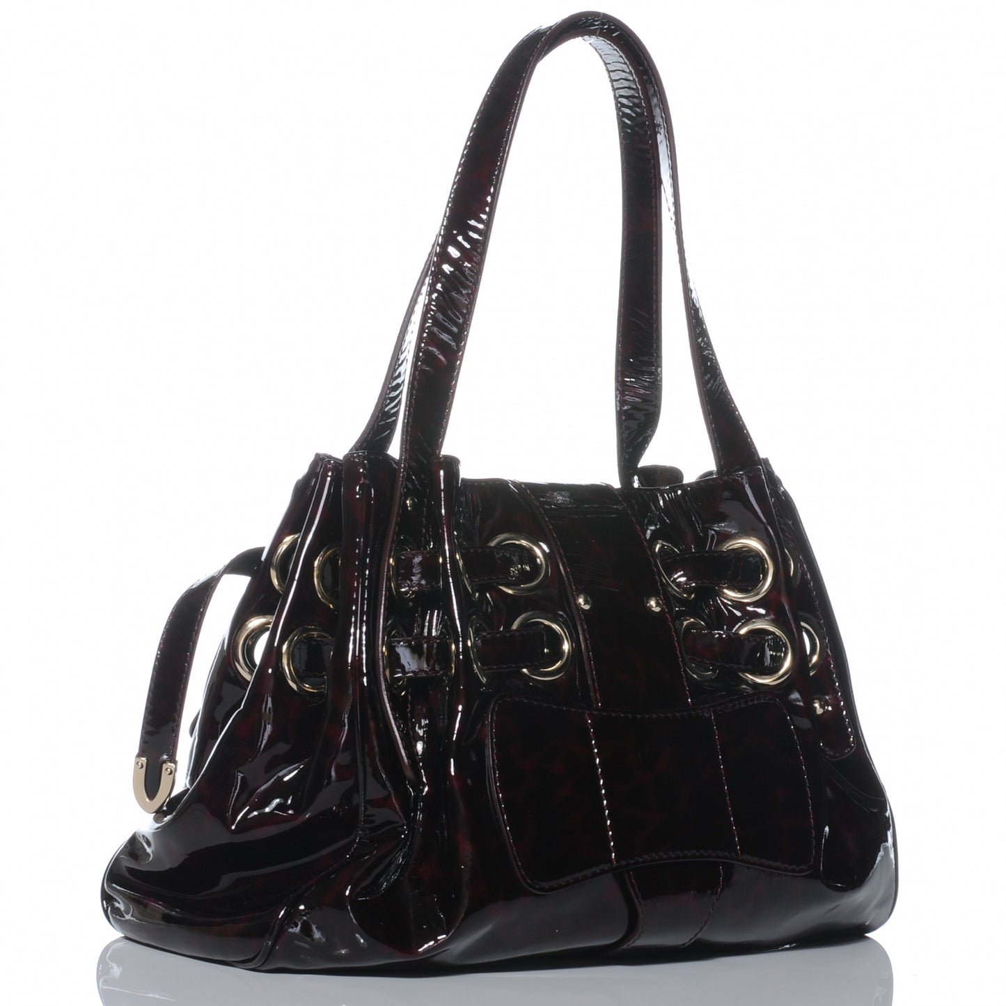 Patent Medium Riki Burgundy