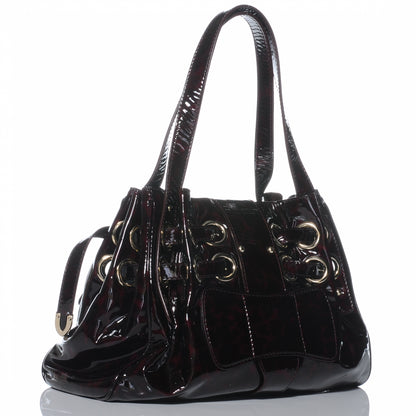 Jimmy Choo Patent Medium Riki Burgundy 3 of 8