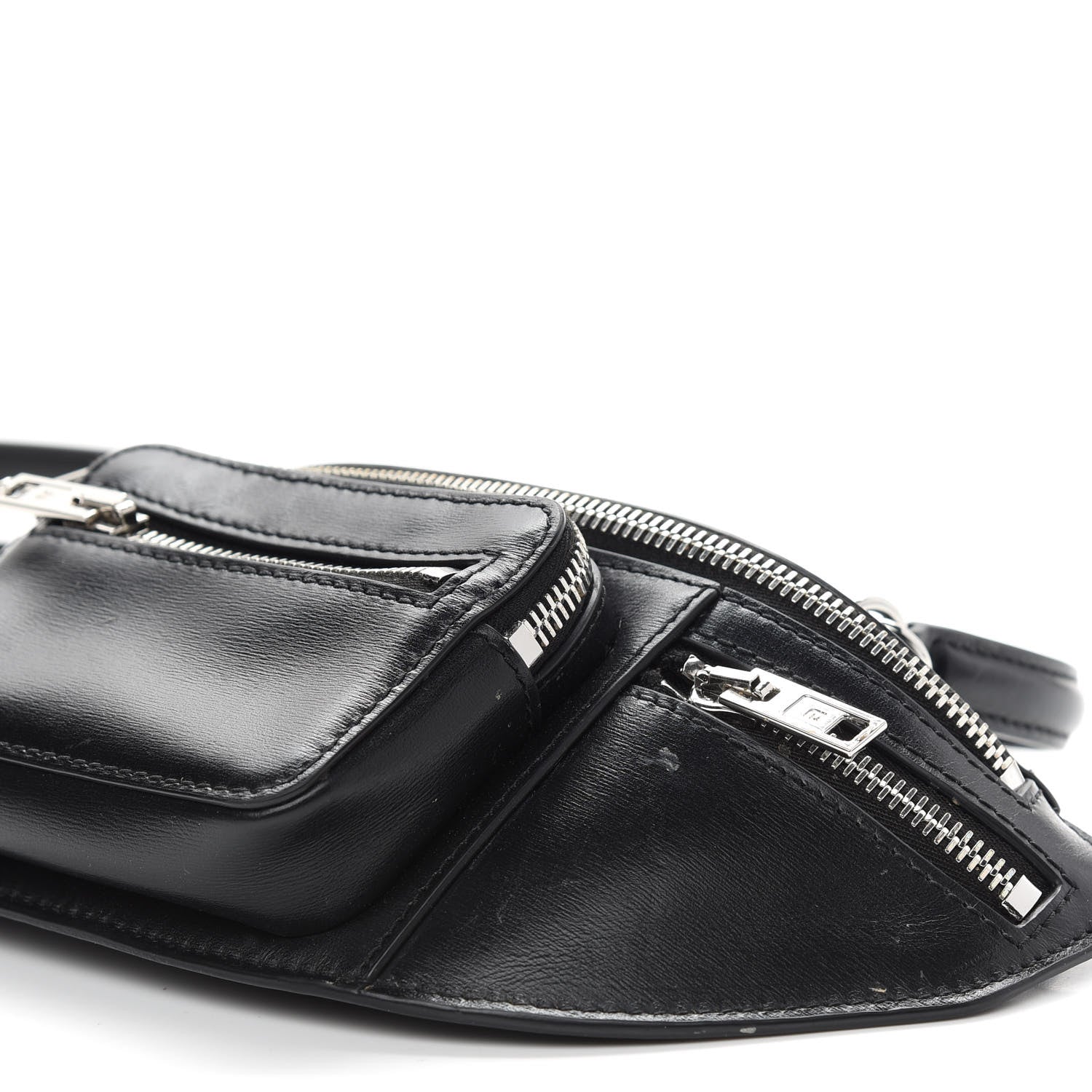 Alexander Wang Calfskin Mini Attica Top Handle Belt Bag Black 9 of 9
