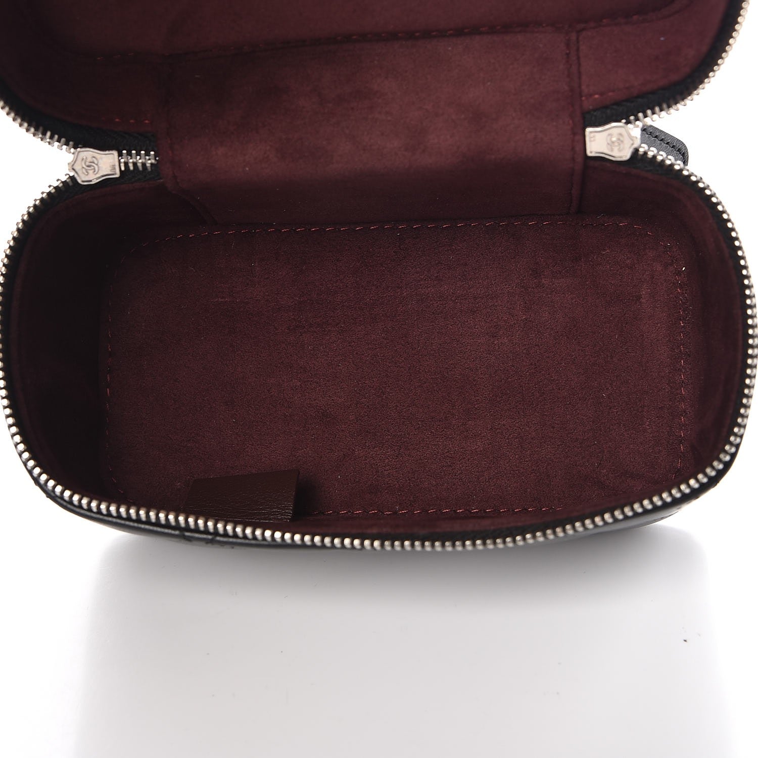Chanel Lambskin Quilted Watch Case Black 5 of 10