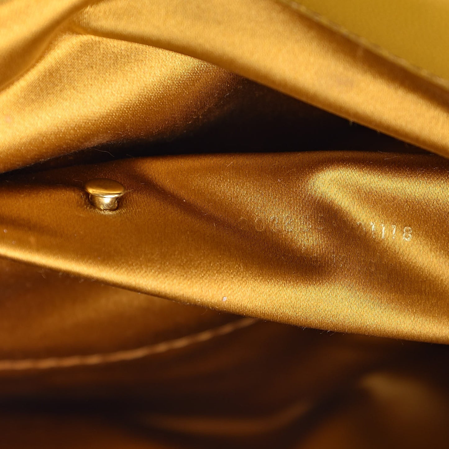 Goatskin Large Belle de Jour Clutch Saffron