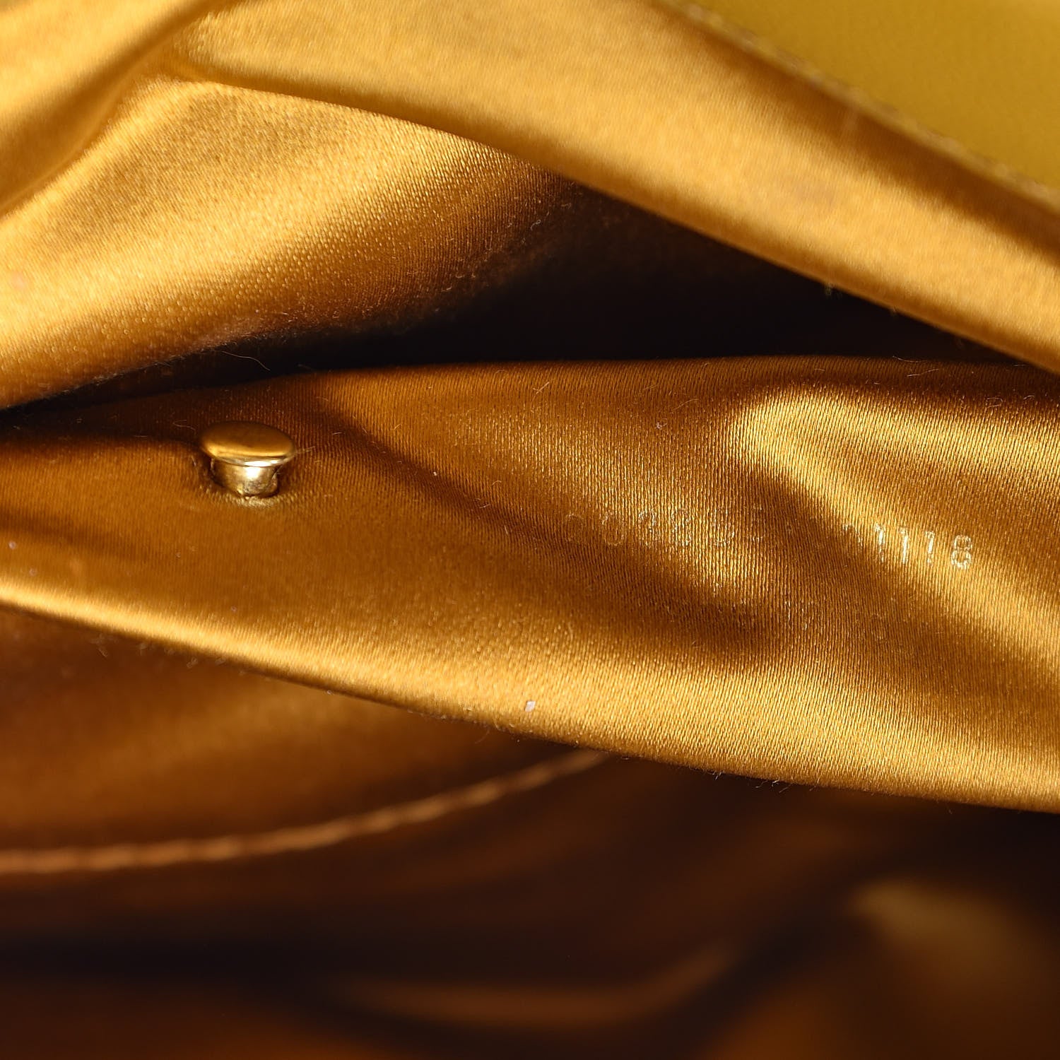 Saint Laurent Goatskin Large Belle de Jour Clutch Saffron 7 of 15