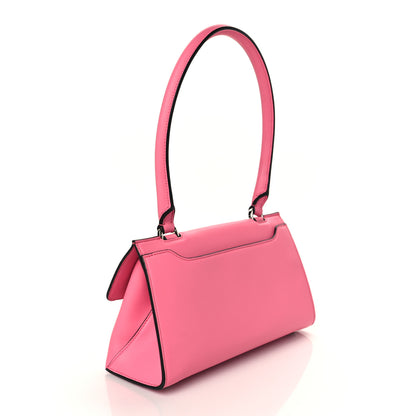 Salvatore Ferragamo Calfskin Trifolio Swing Bag Peonia 3 of 9