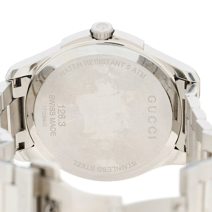 Gucci Stainless Steel 40mm G-Timeless Diamante Quartz Watch Brown 3 of 3