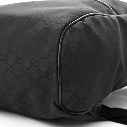 Gucci Nylon Monogram Slim Backpack Black 10 of 10