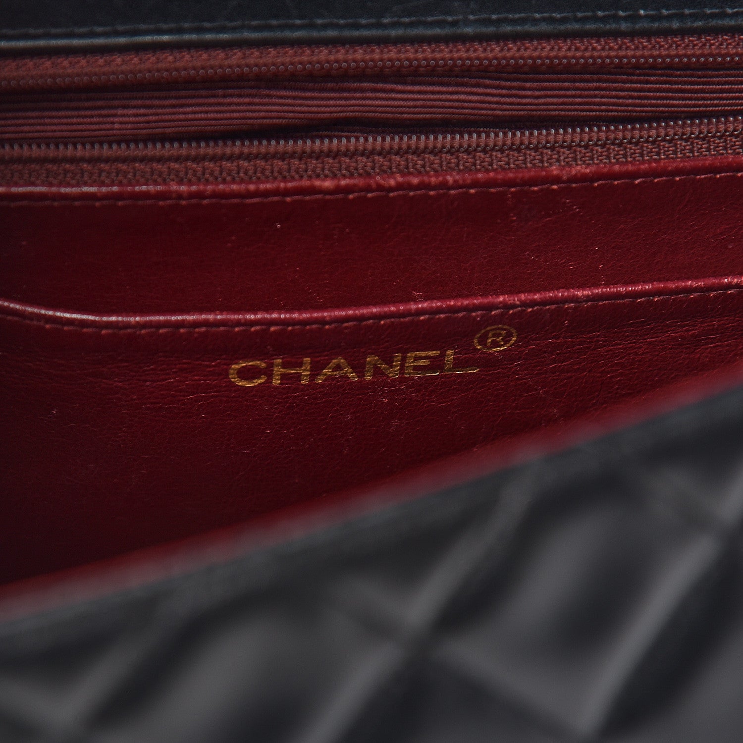 Chanel Lambskin Quilted XL Jumbo Single Flap Black 6 of 20