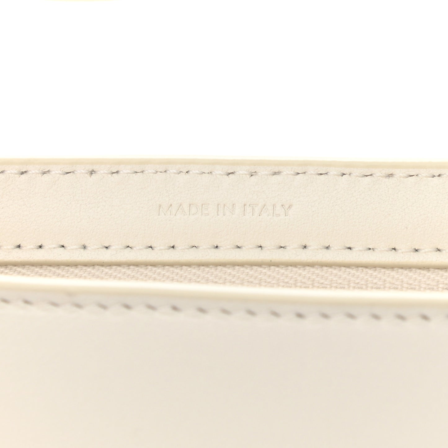 Smooth Calfskin Cuir Triomphe Shoulder Bag White