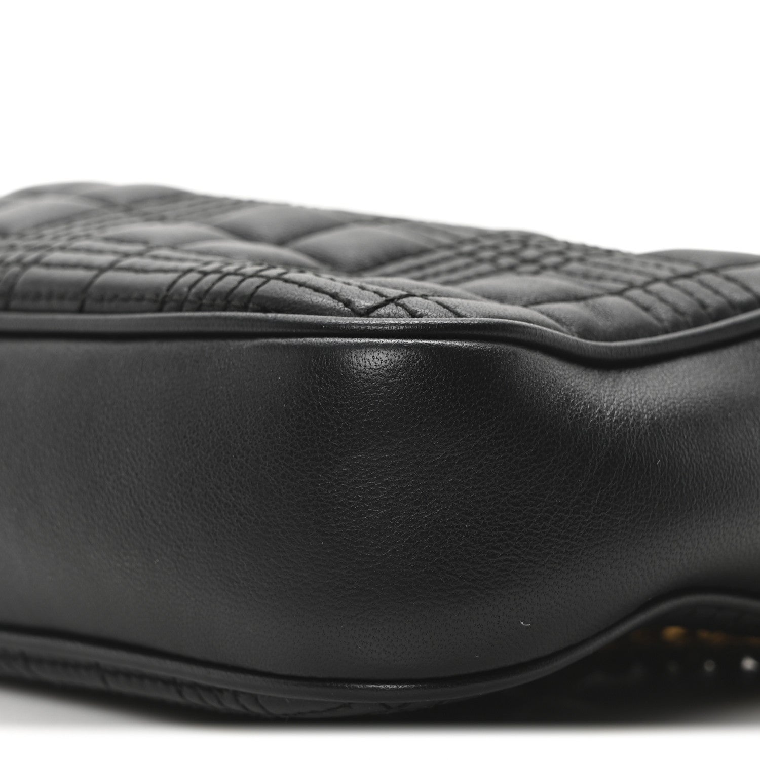 Burberry Lambskin Quilted Camera Bag Black 9 of 9