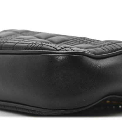Burberry Lambskin Quilted Camera Bag Black 9 of 9