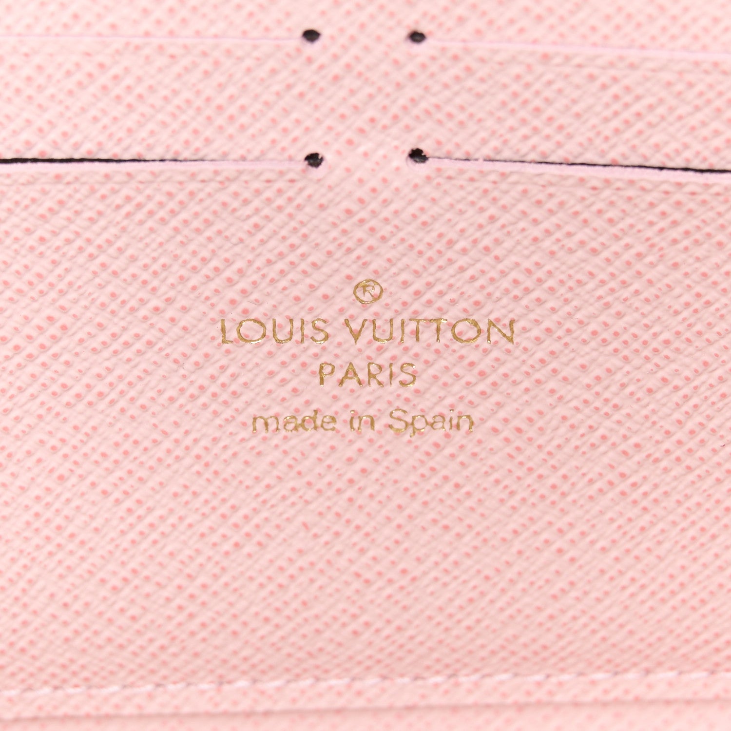 Louis Vuitton Damier Azur Clemence Wallet Rose Ballerine 6 of 9