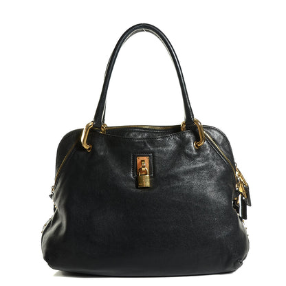 Marc Jacobs Lambskin Paradise Rio Satchel Black 1 of 11