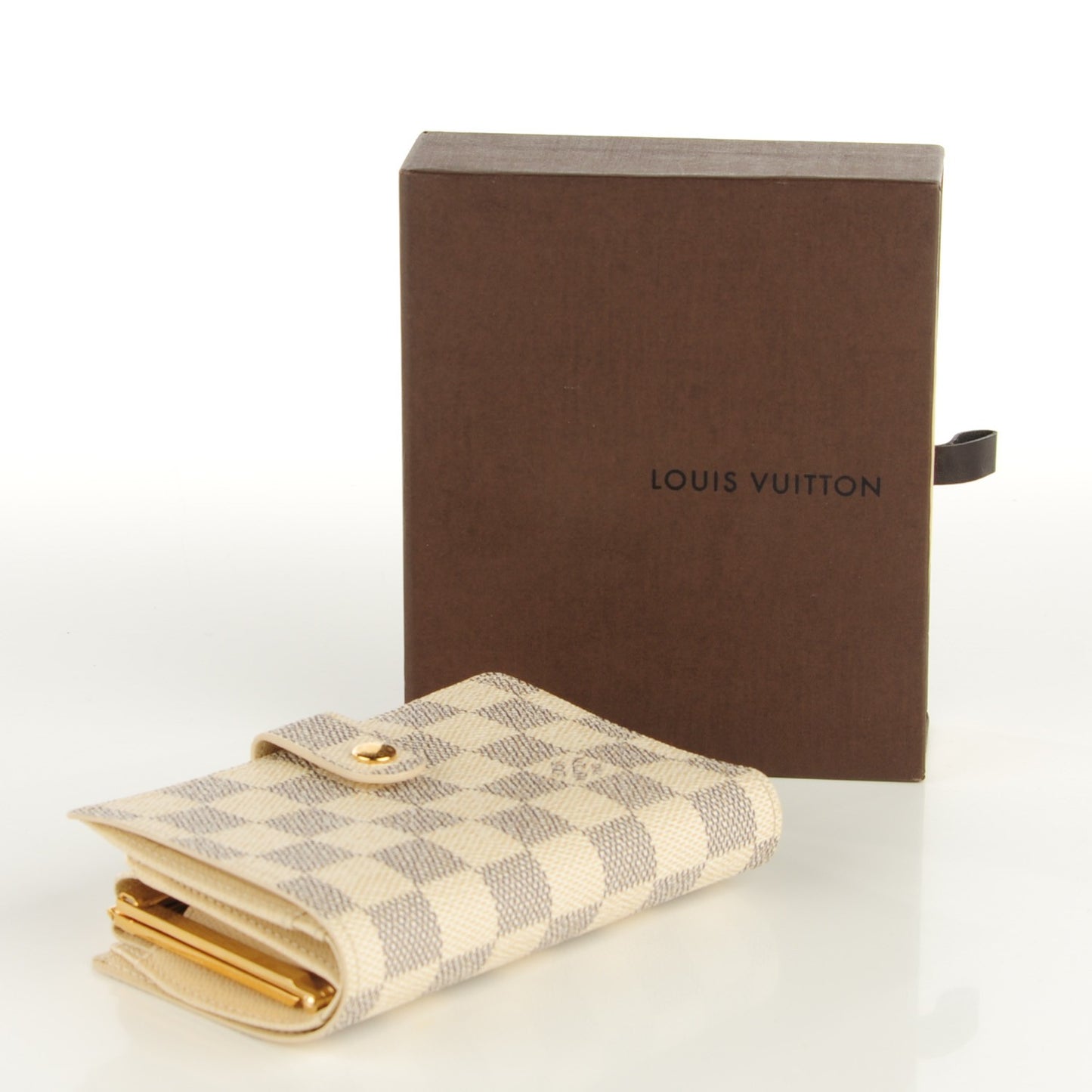 Damier Azur French Purse Wallet