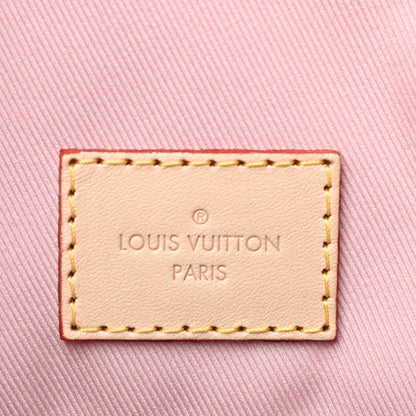 Louis Vuitton Damier Azur Graceful MM Rose Ballerine 6 of 8