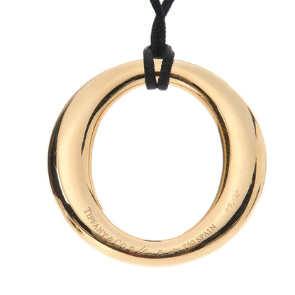 Tiffany 18K Yellow Gold Elsa Peretti Sevillana Pendant Necklace 5 of 6