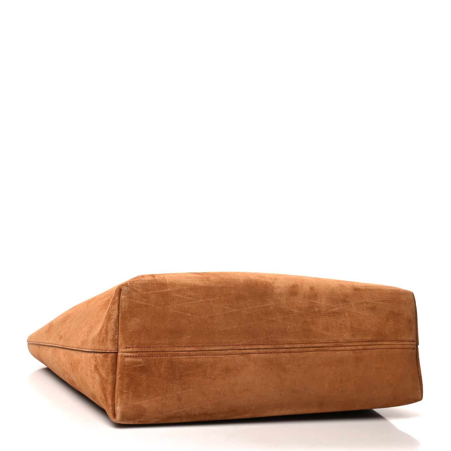 Chloe Suede Medium Marcie Tote Caramel 3 of 9