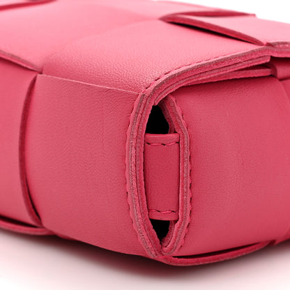 Bottega Veneta Lambskin Maxi Intrecciato Extra Mini Cassette Crossbody Bag Bon Bon 12 of 12