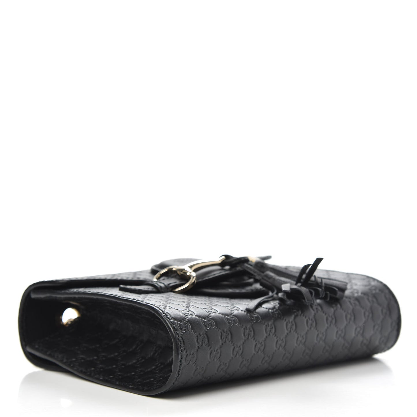 Microguccissima Mini Emily Shoulder Bag Black