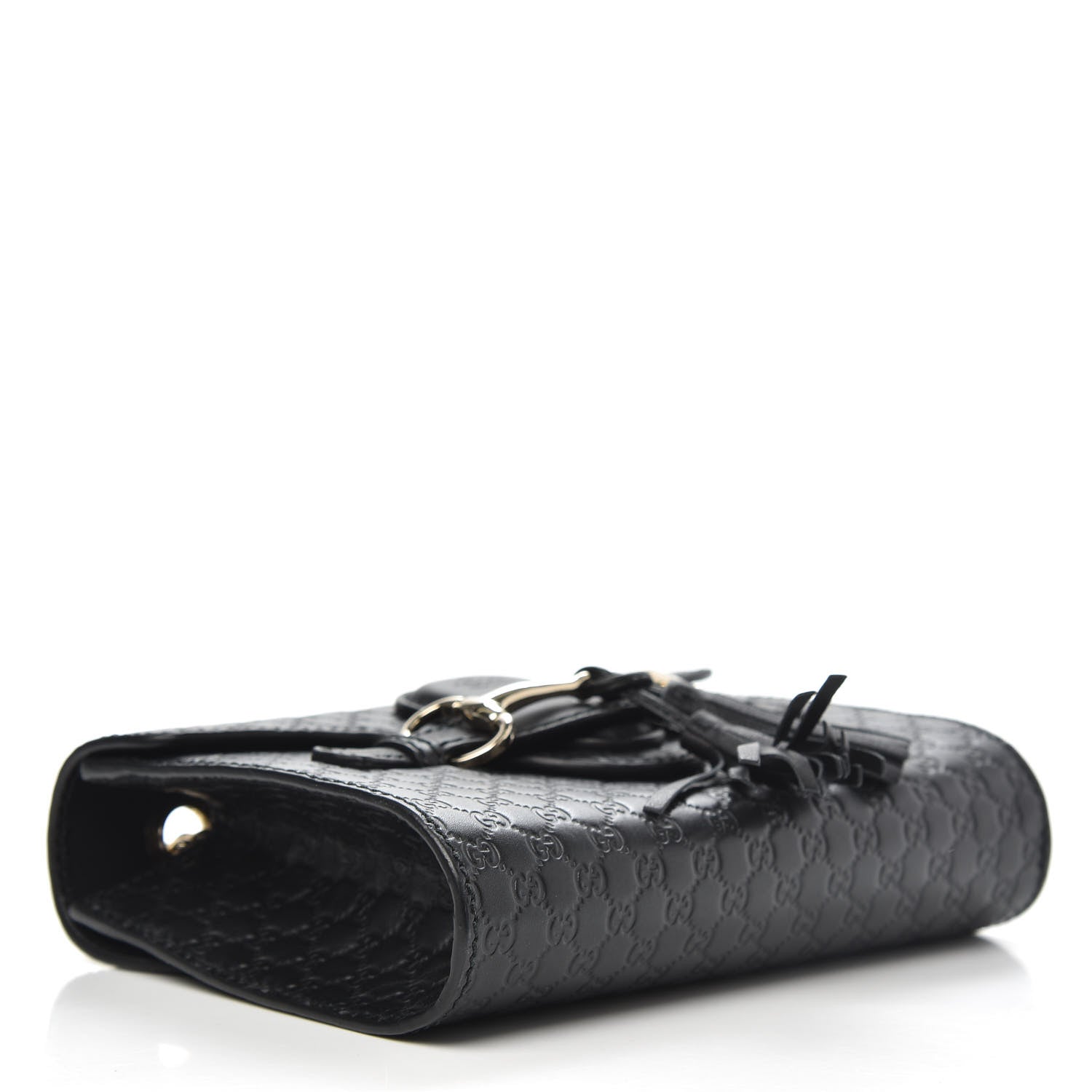 Gucci Microguccissima Mini Emily Shoulder Bag Black 4 of 10