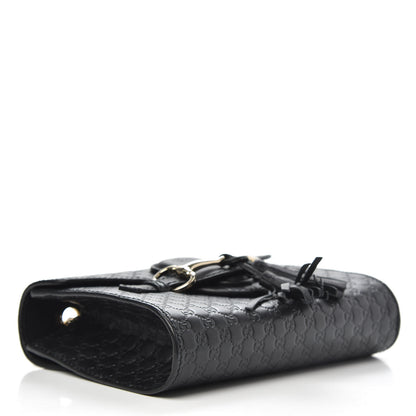 Gucci Microguccissima Mini Emily Shoulder Bag Black 4 of 10