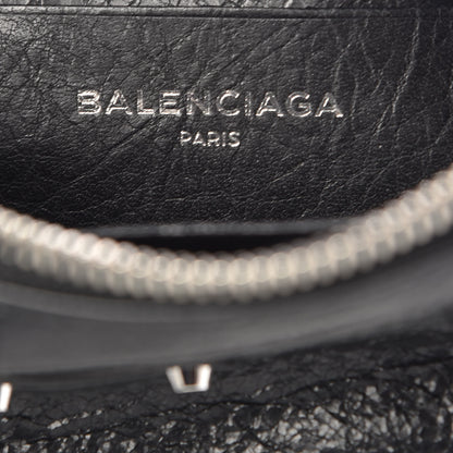 Balenciaga Agneau Classic Hardware XS Reporter Crossbody Black 6 of 8