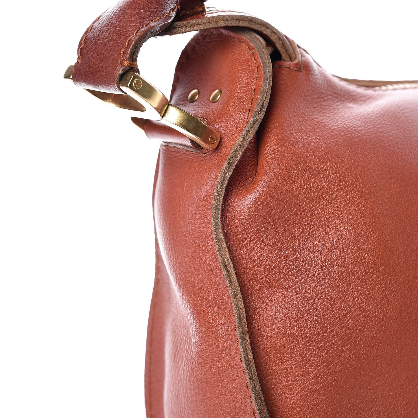 Calfskin Medium Marcie Hobo Whiskey