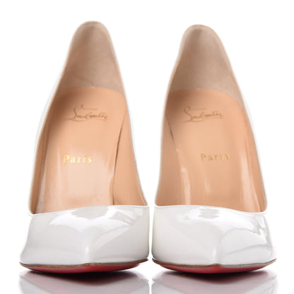 Christian Louboutin Patent So Kate 120 Pumps 41 White 2 of 11