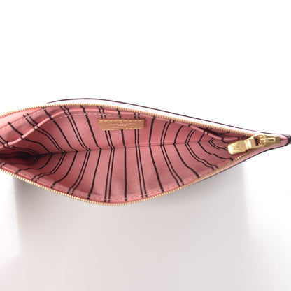 Louis Vuitton Monogram Neverfull MM GM Pochette Rose Ballerine 5 of 7