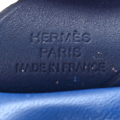 Hermes Milo Lambskin Grigri Rodeo Pegase Horse Bag Charm PM Bleu France Mauve Sylvestre Bleu Saphir 3 of 4