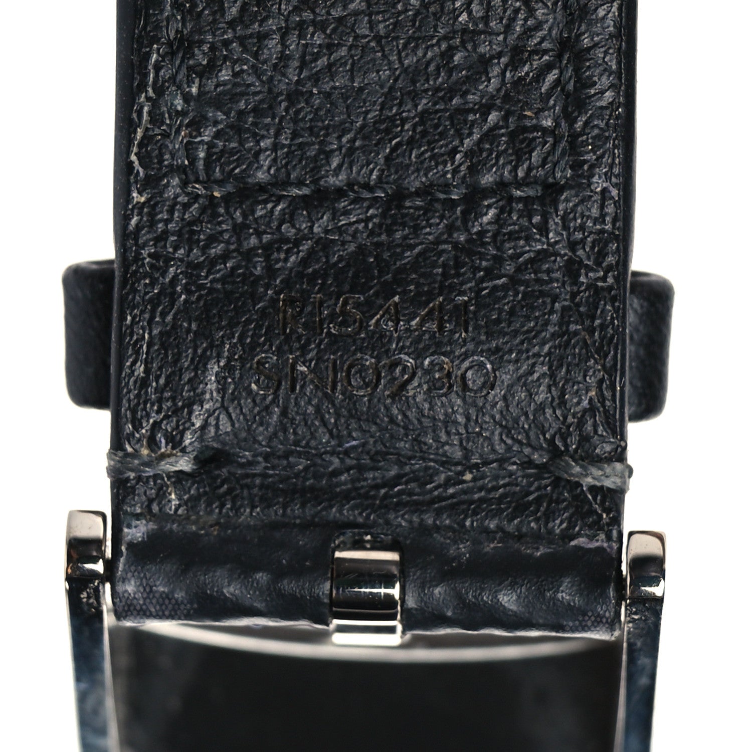 Louis Vuitton Monogram Eclipse Tambour 10mm Watch Strap 4 of 6