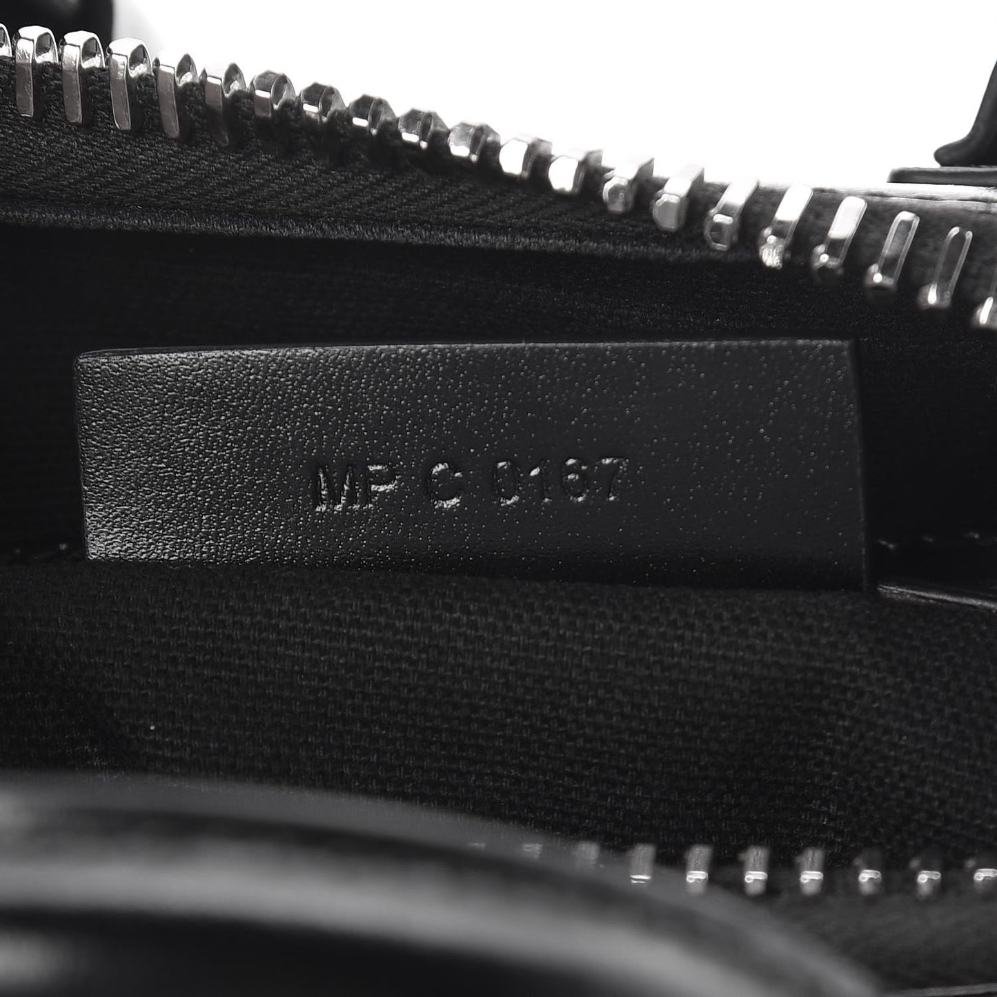Shiny Lord Calfskin Mini Antigona Black