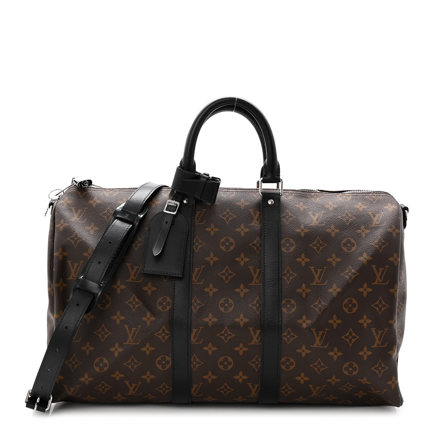 Louis Vuitton Monogram Macassar Keepall Bandouliere 45 2 of 18