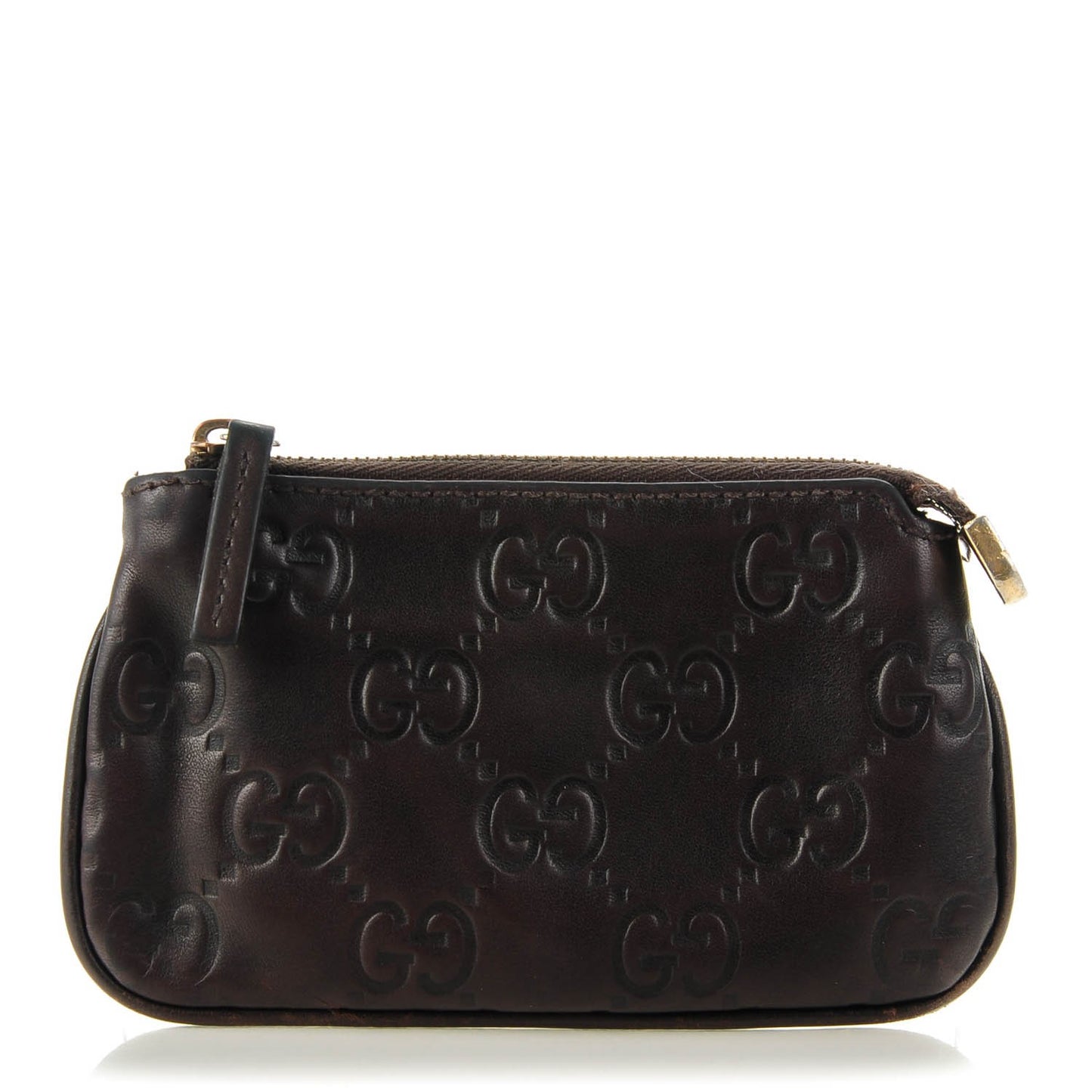 Guccissima Key Case Chocolate