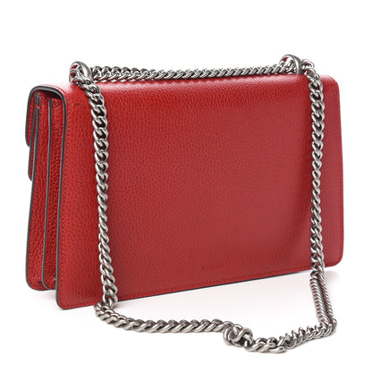 Gucci Dollar Calfskin Swarovski Crystal Small Dionysus Shoulder Bag Hibiscus Red 3 of 10